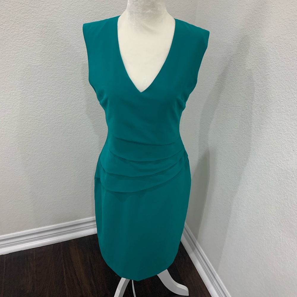 Beautiful green career dress